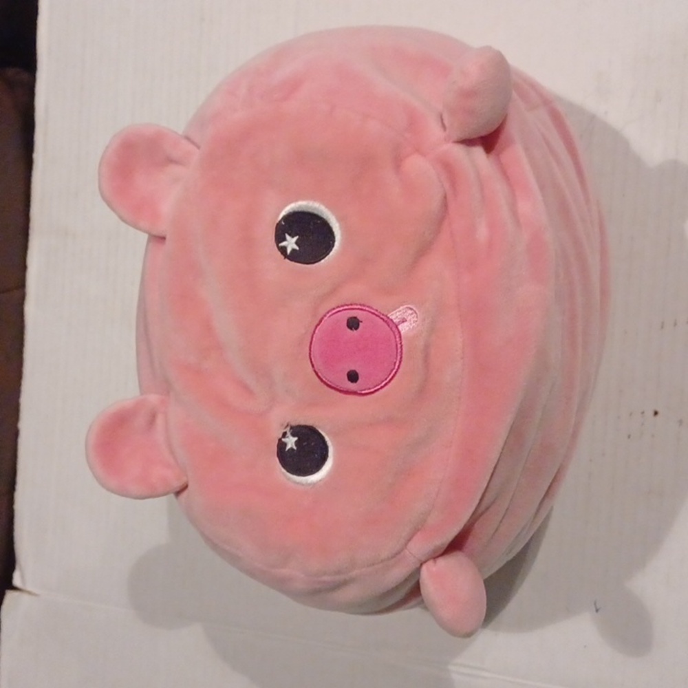 4/$60 Super Soft Pink Plush Pig Pillow